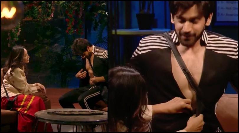 'Cringe, vulgar': Chum unbuttons Avinash Mishra's shirt, drools over his abs; latter kisses her hand, Karan gets jealous [BB 18 update]