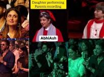 SRK records AbRam's performance, Aishwarya-Abhishek capture Aaradhya's act; Mira- Kareena-Shahid attend their kid's school annual function