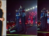 Karan Aujla cries, Vicky Kaushal hugs, consoles him; Katrina Kaif skips concert attends Nita Ambani's café launch