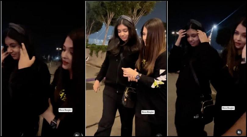 'She's a teenager not baby': Fans ask as Aishwarya Rai holds daughter Aaradhya's hand as they jet off to celebrate New Year's Eve sans Abhishek 'She's a teenager not baby': Fans ask as Aishwarya Rai holds daughter Aaradhya's hand as they jet off to celebrate New Year's Eve sans Abhishek