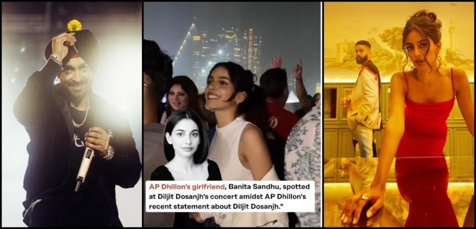 'Not with me': AP Dhillon's GF Banita Sandhu skips boyfriend's Chandigarh concert; dances at Diljit Dosanjh's Mumbai concert amid singers' feud 'Not with me': AP Dhillon's GF Banita Sandhu skips boyfriend's Chandigarh concert; dances at Diljit Dosanjh's Mumbai concert amid singers' feud