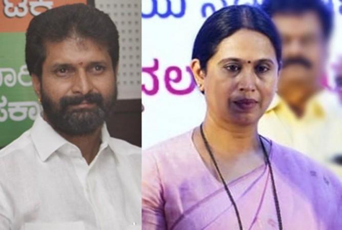 Obscene remark row: Minister Hebbalkar dares CT Ravi to swear before Dharmastahala deity