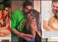 'Just a year of dating…': Arbaaz Khan-Sshura Khan share love-filled PDA photos as they celebrate their first wedding anniversary