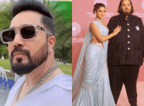 Mika Singh, Radhika Merchant, Anant Ambani