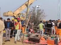 Chetna remains trapped in borewell even after 96 hours, rescue efforts hindered by rain