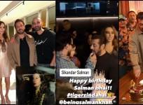 Salman Khan celebrates his 59th birthday with niece Ayat, Ex-Girlfriend Sangeeta Bijlani and Rumored Partner Iulia attend