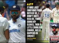 'Clown Kohli': Virat insulted and humiliated by Australian media for shoulder bumping Aussie player Sam Konstas; Fans boo Virat Kohli