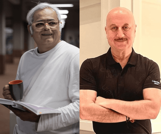 Hansal Mehta and Anupam Kher got into a major argument on X. Hansal Mehta-Anupam Kher