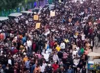BPSC Aspirants' Stage A Protest At Gandhi Maidan