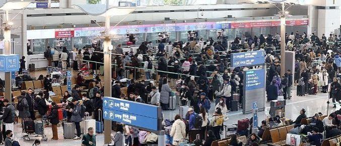 Local travel agencies also reported a spike in cancellations of tour packages in the aftermath of the tragedy Gimpo International Airport