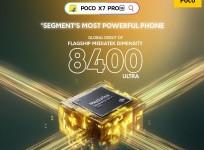 POCO X7 Pro sets new benchmark with debut of MediaTek Dimensity 8400 Ultra Chipset in X Series