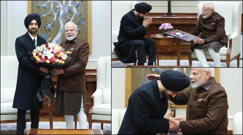 'Unexpected collab of 2025': Diljit Dosanjh sings devotional song on Guru Nanak as he meets PM Narendra Modi; singer calls its 'fantastic start' 'Unexpected collab of 2025': Diljit Dosanjh sings devotional song on Guru Nanak as he meets PM Narendra Modi; singer calls its 'fantastic start'
