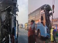 Rajasthan: Over two dozen injured in bus-truck collision in Dausa