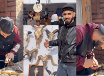 How this J&K artist is turning waste into wealth; gives local art a new meaning