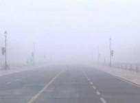 Dense fog covers North India