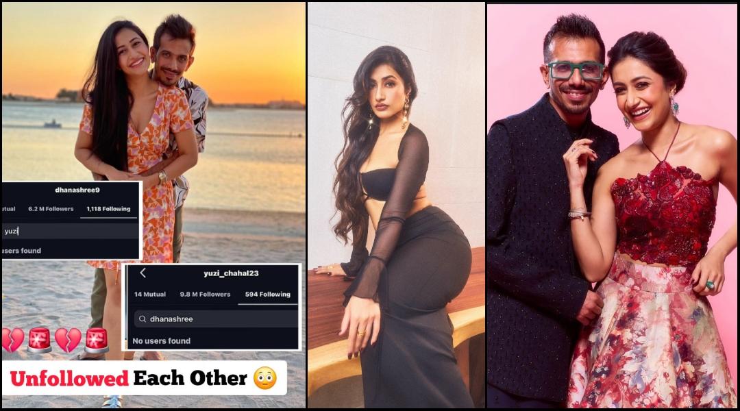 Yuzvendra Chahal -Dhanashree Verma spark divorce rumours after unfollowing  each other on Instagram; weddings pics deleted - IBTimes India