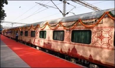 Cabinet okays 4 projects worth Rs. 18,658 crore to expand track network of Indian Railways Bharat Gaurav special train