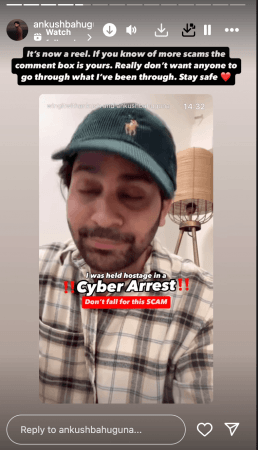 'Was held hostage by scammers, have lost money..': Ankush Bahuguna reveals harrowing 40-hour ordeal in digital arrest cyber ccam 'Was held hostage by scammers, have lost money..': Ankush Bahuguna reveals harrowing 40-hour ordeal in digital arrest cyber ccam