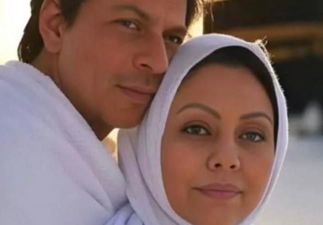 Shah Rukh Khan and Gauri Khan's fake Mecca pic Shah Rukh Khan and Gauri Khan's fake Mecca pic