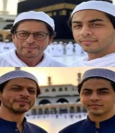 Shah Rukh Khan, Aryan Khan fake pic Shah Rukh Khan, Aryan Khan fake pic