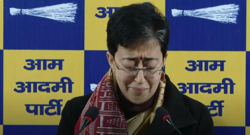 CM Atishi to resign today With tears in eyes, CM Atishi slams BJP's Ramesh Bidhuri for 'abusing' her father