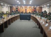 Top Jammu region police officials discuss narcotics smuggling, cross-border activities, organised crime