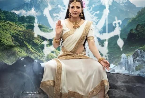Kajal Aggarwal as Parvathi Devi in Kannappa Kajal Aggarwal as Parvathi Devi in Kannappa