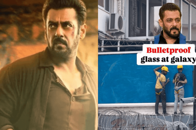 Salman Khan's home gets bulletproof panels Salman Khan's home gets bulletproof panels