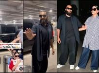 Deepika Padukone hides post-pregnancy weight gain in oversized outfit; Ranveer Singh request paps to not click baby Dua's photos