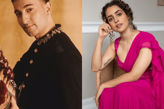 Rishabh Sharma, Sanya Malhotra Rishabh Sharma, Sanya Malhotra