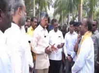 CM Naidu visits Tirupati stampede spot, pulls up officials
