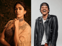 Mrunal Thakur-Bruno Mars
