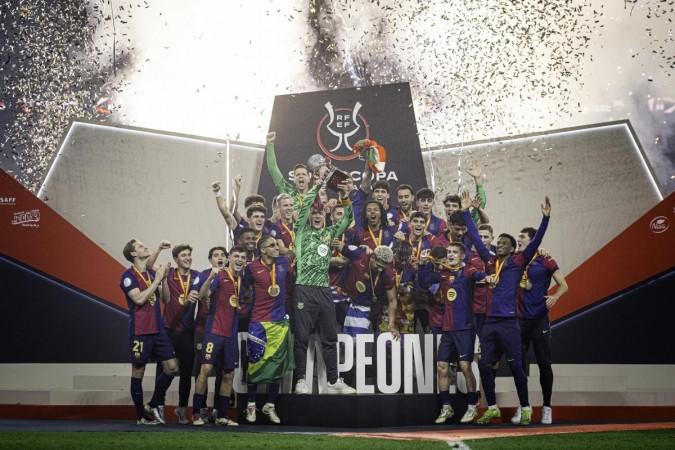 Barcelona crushes Real Madrid to win Spanish Supercup Barcelona crushes Real Madrid to win Spanish Supercup