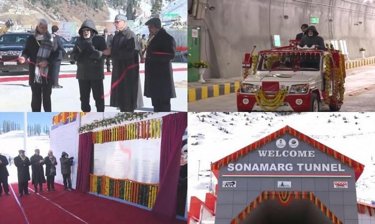 Prime Minister said this after inaugurating and dedicating the Sonamarg tunnel to the nation PM Modi inaugurates J&K's Sonamarg tunnel, dedicates it to nation