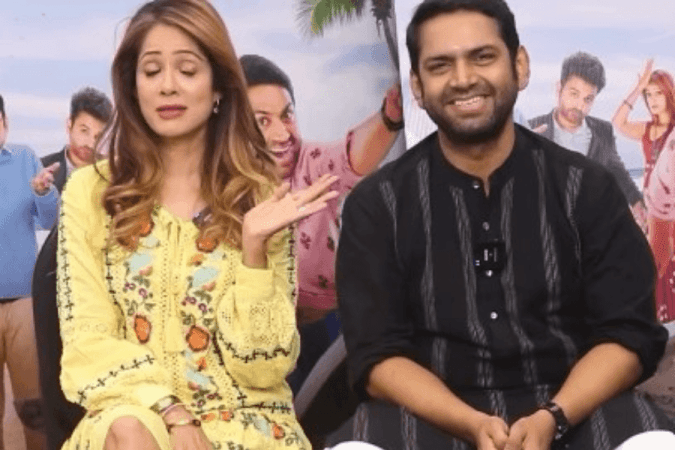 Sharib Hashmi and Vidya Malvade Sharib Hashmi and Vidya Malvade