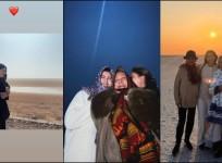 Navya Naveli deletes photos with Jaya -Shweta Bachchan, shares solo pics from Rann of Kutch;