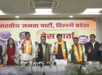 2 AAP councillors from West Delhi join BJP ahead of Assembly polls