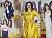 Azaad screening: Tamannaah Bhatia dances with Rasha; Kajol reunites with her Kabhi Khushi Kabhie Gham son, Jibraan Khan