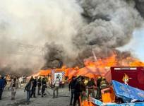 Fire breaks out at Maha Kumbh Mela venue after 'gas cylinder explosion'