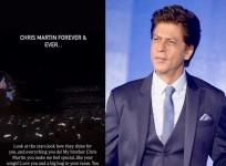 Shah Rukh Khan to Chris Martin: You are one in a billion