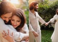Akhil Akkineni and Zainab Ravdjee