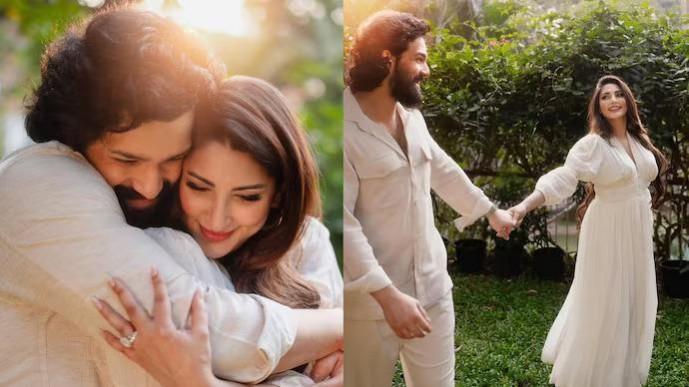 Akhil Akkineni and Zainab Ravdjee