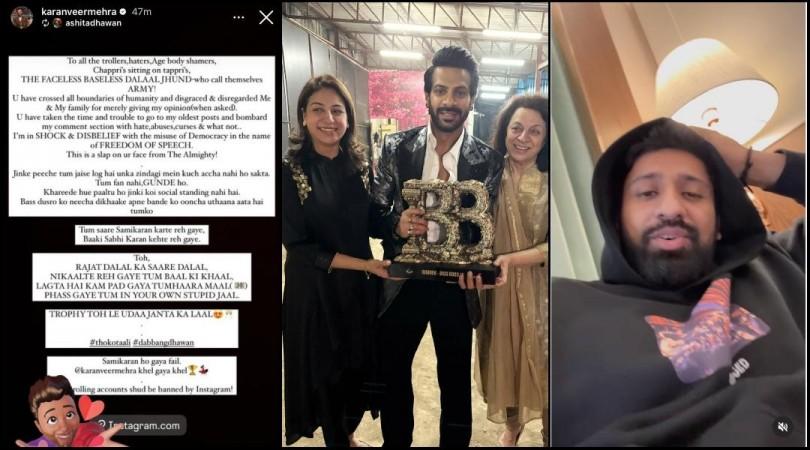 'Champion Has Taken the Trophy': BB 18 winner Karan Veer Mehra hits back at Rajat Dalal's Fans; Rajat attacks Karan 'Champion Has Taken the Trophy': BB 18 winner Karan Veer Mehra hits back at Rajat Dalal's Fans; Rajat attacks Karan