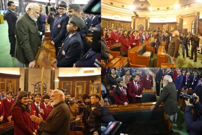 PM Modi's special interaction with 'young friends' on Netaji's birth anniversary PM Modi's special interaction with 'young friends' on Netaji's birth anniversary