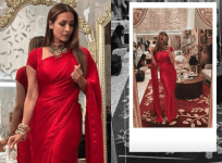 Malaika Arora saree look