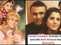 Year of divorce: Virender Sehwag, wife Aarti unfollow each other on Instagram sparks divorce rumours