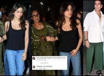 Skyforce Screening: Dimple Kapadia - Naomika Saran Steal the Show, Akshay Kumar-Twinkle Khanna twin in style