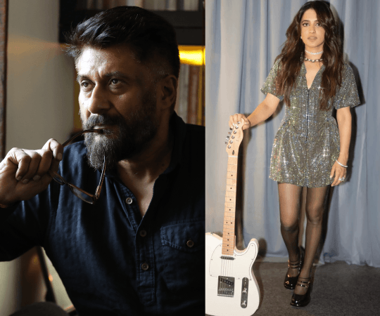 Vivek Agnihotri slams Jasleen Royal for her performance. Vivek Agnihotri-Jasleen Royal