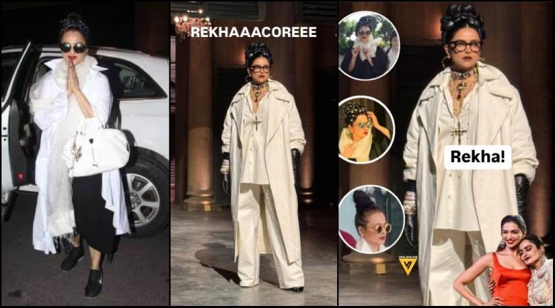 'Boring walk, oversized look': Deepika Padukone channels Rekha vibes in baggy white ensemble for Sabyasachi's show; fans disappointed 'Boring walk, oversized look': Deepika Padukone channels Rekha vibes in baggy white ensemble for Sabyasachi's show; fans disappointed