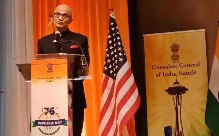 Thrilled to see bonds grow between India, US: Satya Nadella Thrilled to see bonds grow between India, US: Satya Nadella
